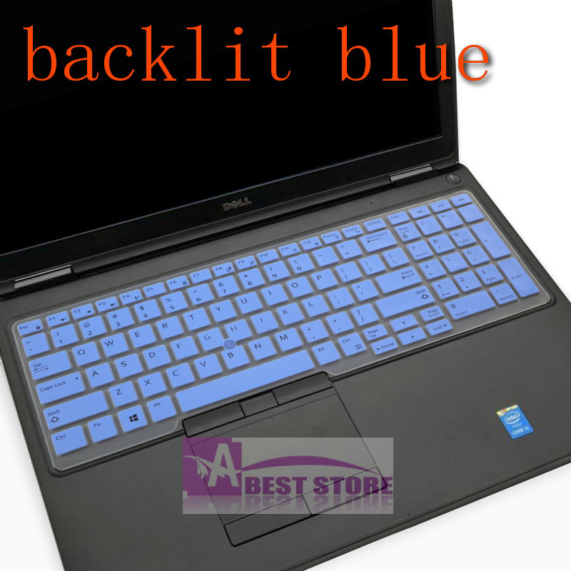 Keyboard Skin Compatible with Dell Latitude 5580 5590 5591 E5550 E5570, Precision M5520 15.6