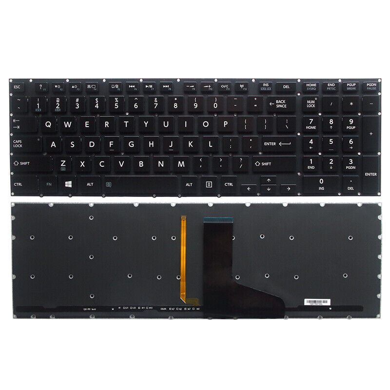 Toshiba Satellite P55T-A5105SL P55T-A5116 P55T-A5118 Keyboard backlit US